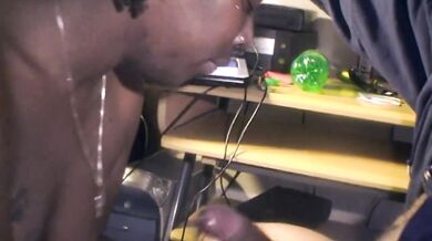 Hood Girl sucks 2 dicks at Super Hot Films