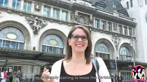Sexy brunette Sandy gets analed by a BBC