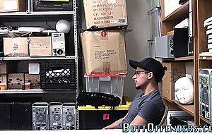 Criminal latino rides huge black cock