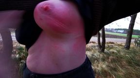 Titslapping Outdoor Edition 1 - Try Not To Cum