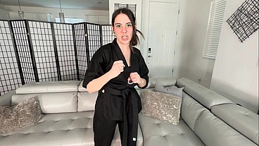 Ziva Fey - Taekwondo Mistress POV Beatdown