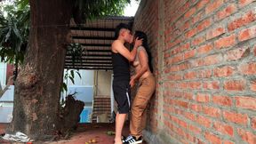 I CAUGHT MY COLOMBIAN NEIGHBOR UP STEALING THE MANGOES FROM MY TREE and we ended up fucking in the yard! - SPACE PRODUCTIONS