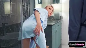 Aubrey Kate - Plumber Asslicks And Barebacks Busty Transsexual