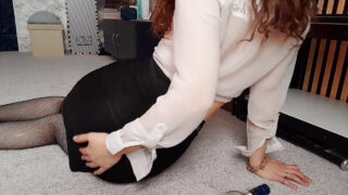 Amateur 18 year old teen gets her tight ass fisted and double penetrated