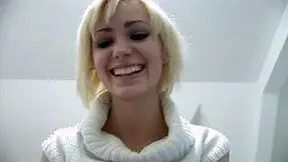 Blond Hottie Picked Up & Ravaged At Homeparty