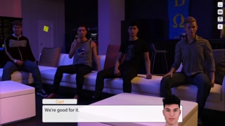 Midnight Ride Part 6- Serena stripping for Frat to get home