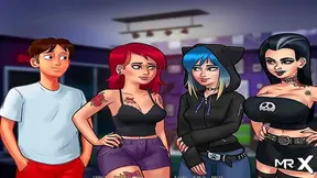 Teen Temptation Ignites in Hot Summer Tattoo Parlor Tryst