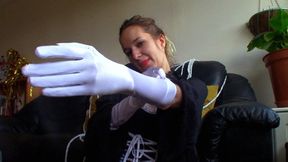 SATIN Glove Worship Me JOI (mkv)