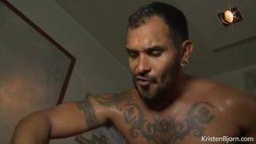 Lucio Saints And Marco Napoli - Ass Licked &amp;amp; Tongue Fucked