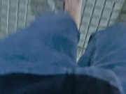 Walking Barefoot for 1 km: From Clean to Dirty Soles - POV Trekking