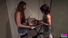 Intimate Moments: Lucy Love and Alice Maze Share a Passionate Encounter!