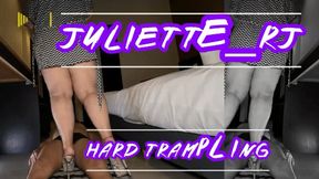 Juliette_RJ Delicious and Sexy Trampling - FOR MOBILE DEVICES USERS - FOOT FETISH - BBW BODY - TRAMPLING - BALL BUSTING