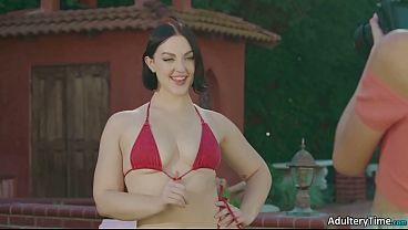 Hot Outdoors Interracial Lesbian 3Way Lucy Lotus, Nicole Kitt &amp_ Natalie Brooks