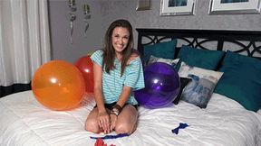 Happy birthday balloon fun - Skylar Cambridge [1080p]