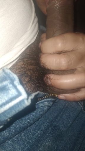 Snatched Sucking Cock in the Jeep, Cum in the Mouth