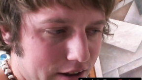 ”Spitroasted cutie pushing straight cocks to their limit”