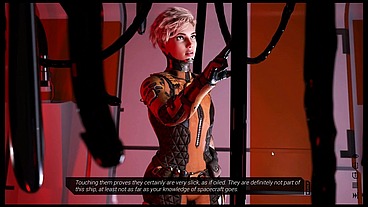 Star Pheriphery [ FUTANARI HENTAI game ] Ep.14 cute SF FEMBOY exploring an abandonned spacecraft !