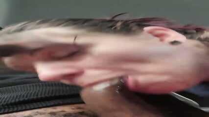 Sloppy Tongue Action Blowjob On BBC