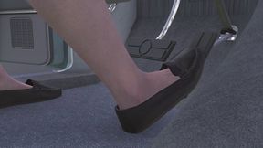 1975 Ford LTD Landau Cranking Template - Sara in Penny Loafers 1080p