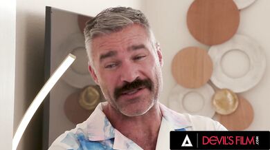 DEVILS FILM - This Lucky Man Joins His In-Law For Hot Anal Threesome WIth Katie Kush