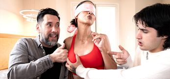 Stepmom Double Stuffed by Stepson and Stepdad