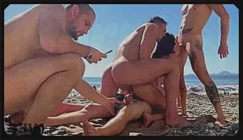 Teen Beach Orgy Gangbang with 2 Girls - 411:56720p2.6K Views
