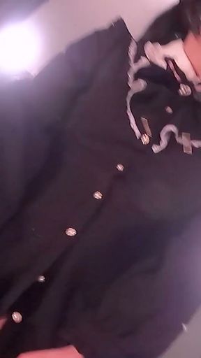 Kawaii crossdresser picked up on the TOYOKO! ! Handjob Footjob japanese cosplay ladyboy 9   Clip 2