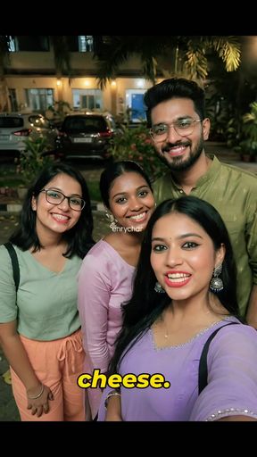 Amateur AI-generated desi teen with natural tits gets it