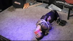 Supertight Chicken Wing Hogtie live in Public - Full Clip wmv SD