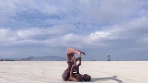 Nude Acrobatics by Sierra Brock