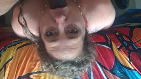 BBW Submissive Slut Roughly Face Fucked by BBC