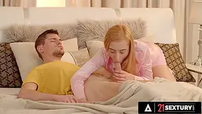 Sexy Redhead Fuck A Big Dick With Her Tight Pussy