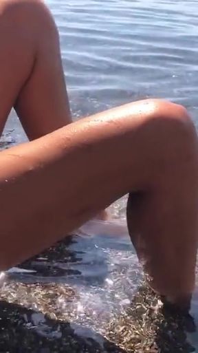 Must-share moment from &quot;Risky beach masturbation for sexy exhibitionist girl&quot;