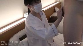 Juicy Asian teenie gets pounded by massive cock&#x1F32D; and cums hard