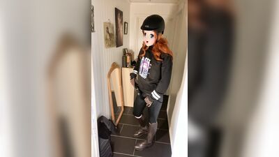 Ginger femboy equestrian