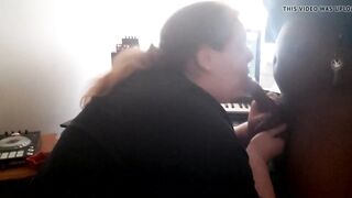 BBW Walks Inside For A Huge Ebony Penis