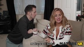 Hot MILF Seduces Young Neighbor with Her Juicy Pussy