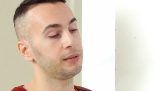 Hispanic 19 year old stepsister Marina Gold took on bros big penis after he perved on her all day