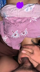Adek binal sepong abngnya sampai crot dimuka