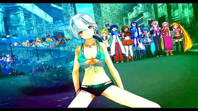 Anime Vixens Sizzle on Runway with Seductive Catwalk Fantasies