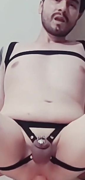 Jockstrap Dildo and Fist