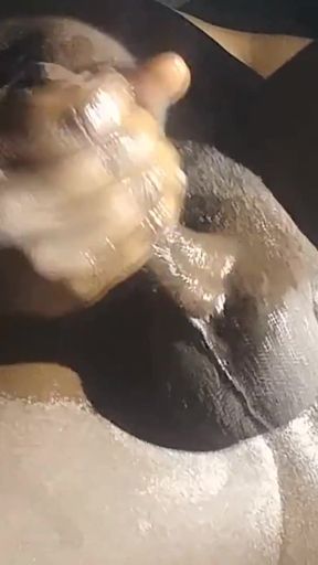 Home Alone Wanking My Big Cock Cumming Hard