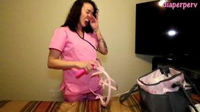 nurse lee uses all methods to make you mess diaper