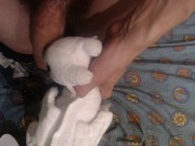 White Furry Plush