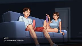 STEPSISTER WHORE WANTING TO GET INTO MISCHIEF - summertime saga