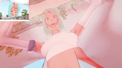 Naruto Futa Anime Girl Gives Raw Ass Fuck To Male Taker POV