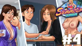 French teacher's tits touched by eager student