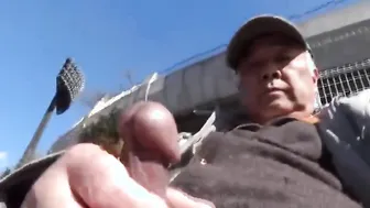 Older Amateur Bears Jerking Off Outdoors Compilation