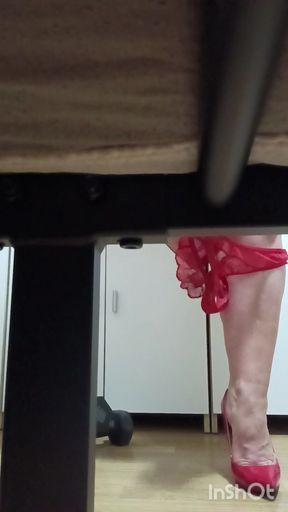 Guy under the bed