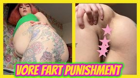 Vore Fart Punishment: Trapped in My Belly Forever ANAL VORE
